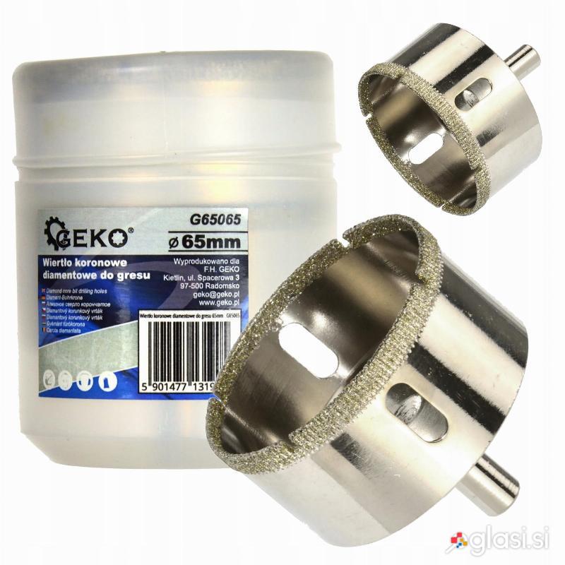 65mm diamantna kronska žaga za trdo keramiko gres mokro rezanje