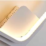Moderna stenska nadometna LED svetilka 12W bela 23cm 4500K