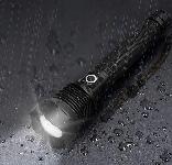 id-1002 Alu. polnilna vodoodporna LED P70 ročna svetilka USB 13600mAh 4500lm