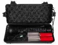 id-1002 Alu. polnilna vodoodporna LED P70 ročna svetilka USB 13600mAh 4500lm