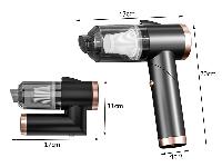 Akumulatorski zložljiv HEPA avtomobilski sesalnik brez vrečke 2000mAh USB