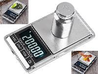 Digitalna mini LCD žepna tehtnica osvetljena 0,01-500g