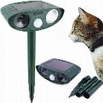 Ultrazvočni LED solarni odganjalec živali s senzorjem gibanja