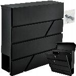 Poštni nabiralnik antracit S6238