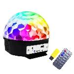 Disko LED RGB projektor in MP3 bluetooth predvajalnik + USB ključ in daljinec
