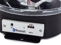 Disko LED RGB projektor in MP3 bluetooth predvajalnik + USB ključ in daljinec