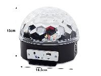 Disko LED RGB projektor in MP3 bluetooth predvajalnik + USB ključ in daljinec