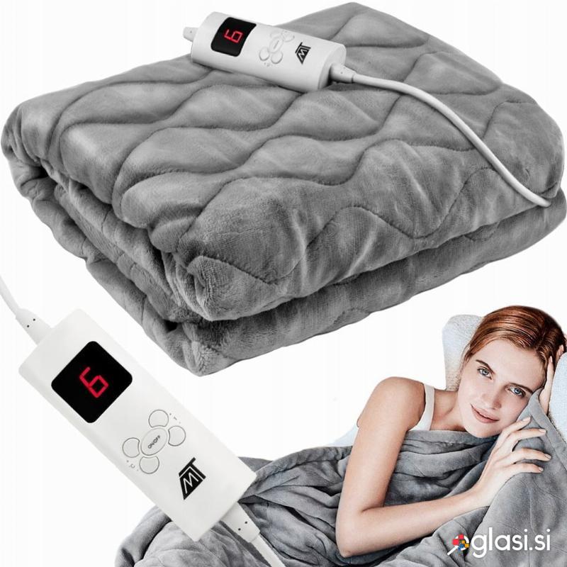 85W električna pralna grelna odeja 180x130cm