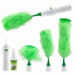 GO DUSTER vrtljiv električni brisalec prahu 3 metlice