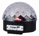 Disko LED RGB projektor in MP3 predvajalnik 18W + daljinec