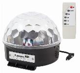 Disko LED RGB projektor in MP3 predvajalnik 18W + daljinec
