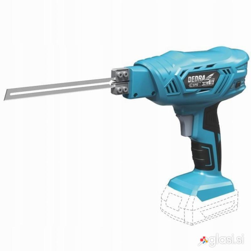 Sas+all PRO 18V akumulatorski vroči nož za rezanje stiroporja 150mm do 500°C