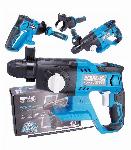 Sas+all PRO 18V SDS plus akumulatorski udarni vrtalnik 1,8J LED