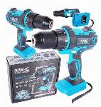 Sas+all PRO 18V Akumulatorski vrtalnik in vijačnik 50Nm LED 13mm