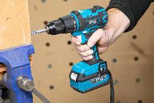 Sas+all PRO 18V Akumulatorski vrtalnik in vijačnik 50Nm LED 13mm