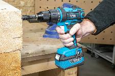 Sas+all PRO 18V Akumulatorski vrtalnik in vijačnik 50Nm LED 13mm