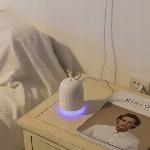Aromaterapevtska LED RGB svetilka in vlažilec zraka difuzor 220ml USB