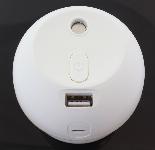 LED RGB mini vlažilec zraka difuzor 220ml bel