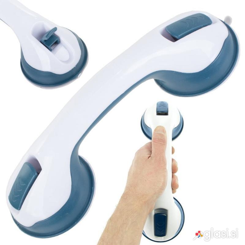 Pomožno kopalniško držalo s priseski - ročaj