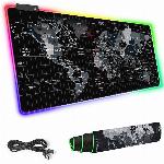 Osvetljena XXL LED RGB računalniška podloga za miško in tipkovnico 90x40cm