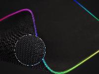 Osvetljena LED RGB računalniška podloga za miško in tipkovnico 35x25cm