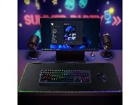 Osvetljena LED RGB računalniška podloga za miško in tipkovnico 80x30cm