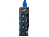 4 vratni USB 3.0 razdelilnik s stikalom - priklopna postaja razdelilec