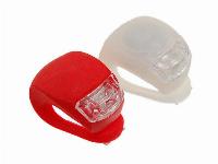 Set dveh silikonskih kolesarskih svetilk 2+2 LED
