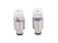 2x LED RGB pokrovček za ventilčke koles