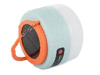 2v1 turistična aku. LED solarna potovalna luč za kampiranje z USB + daljinec