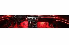 4x LED RGB trak za osvetlitev notranjosti vozil 12V + daljinec in aplikacija