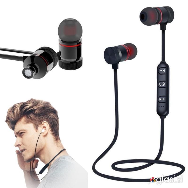 Bluetooth 4.1 brezžične športne slušalke + mikrofon