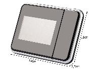 Projekcijska budilka z LCD zaslonom in vremensko postajo