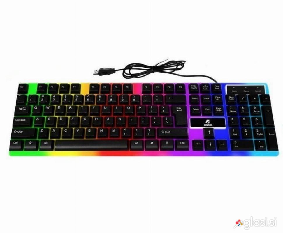 RGB LED računalniška tipkovnica