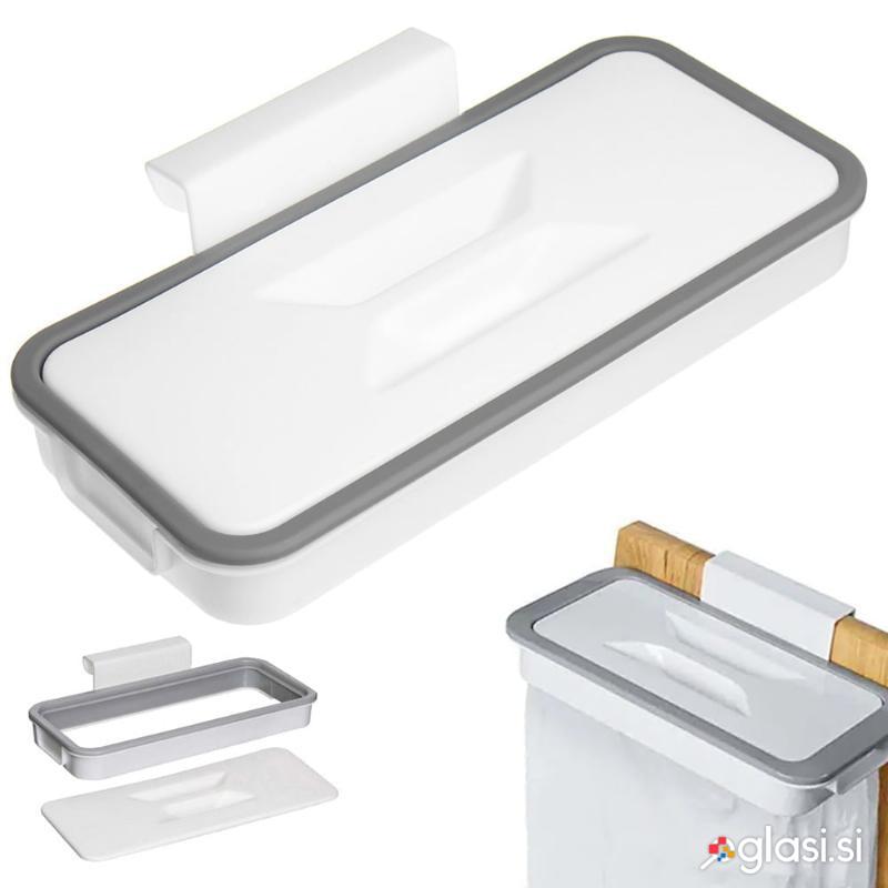 Viseče vratno držalo za vrečke - koš za smeti