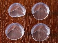 4x samolepilna mehka plastična zaščita za robove pohištva