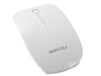 Brezžična WIFI optična miška 1600 DPI bela