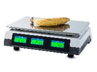 Digitalna inox elektronska tehtnica do 40kg dvostranski LCD bela