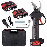 Komplet 48V elektro škarje za obrezovanje 2x akumulator do 30mm