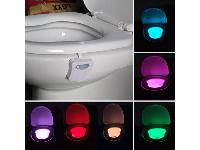 WC LED RGB lučka - senzor gibanja