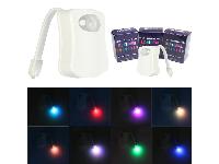 WC LED RGB lučka - senzor gibanja