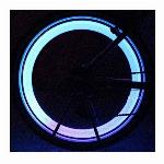 LED RGB svetlobna dekoracija za kolesa