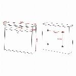 Poštni nabiralnik inox V13