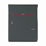 Poštni nabiralnik inox - antracit s predalom za časopis V37