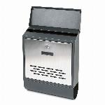 Poštni nabiralnik inox - antracit s predalom za časopis V37