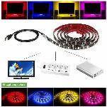 TV 5050 LED trak RGB 2m USB IP65 - televizijska osvetlitev