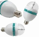 LED RGB disko žarnica E27 3W