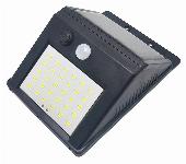 30LED SMD solarna stenska svetilka s PIR sezorjem gibanja dvodelna