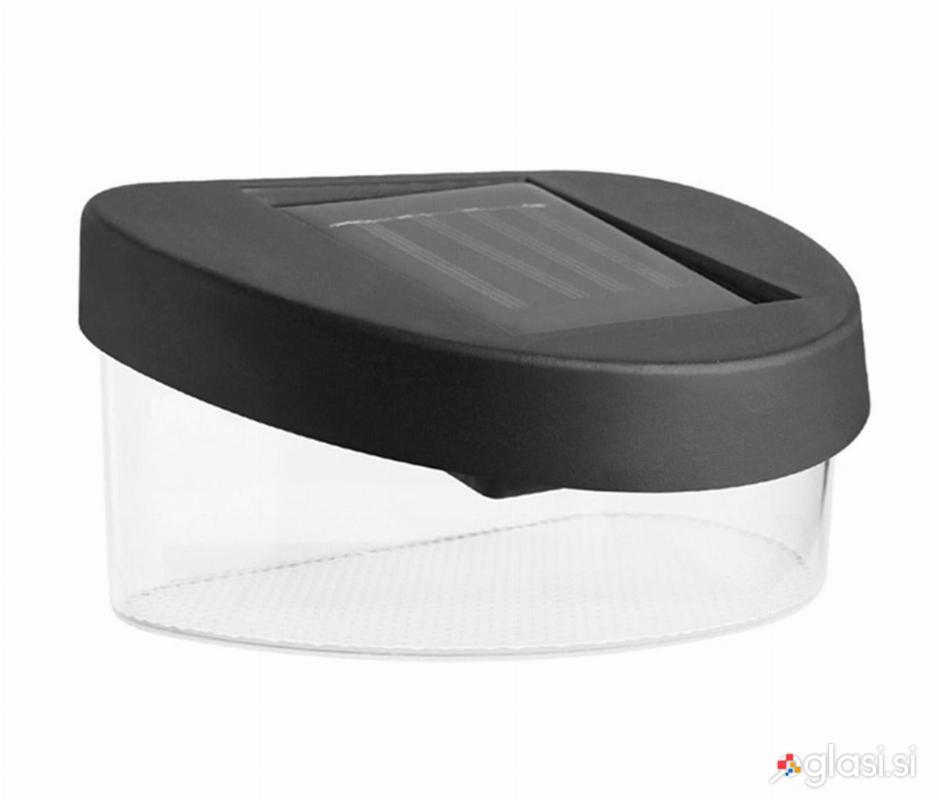 Solarna stenska LED svetilka 600mAh senzor mraka