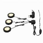 SLV 3x podelementna svetilka 3000K UTIX set črn